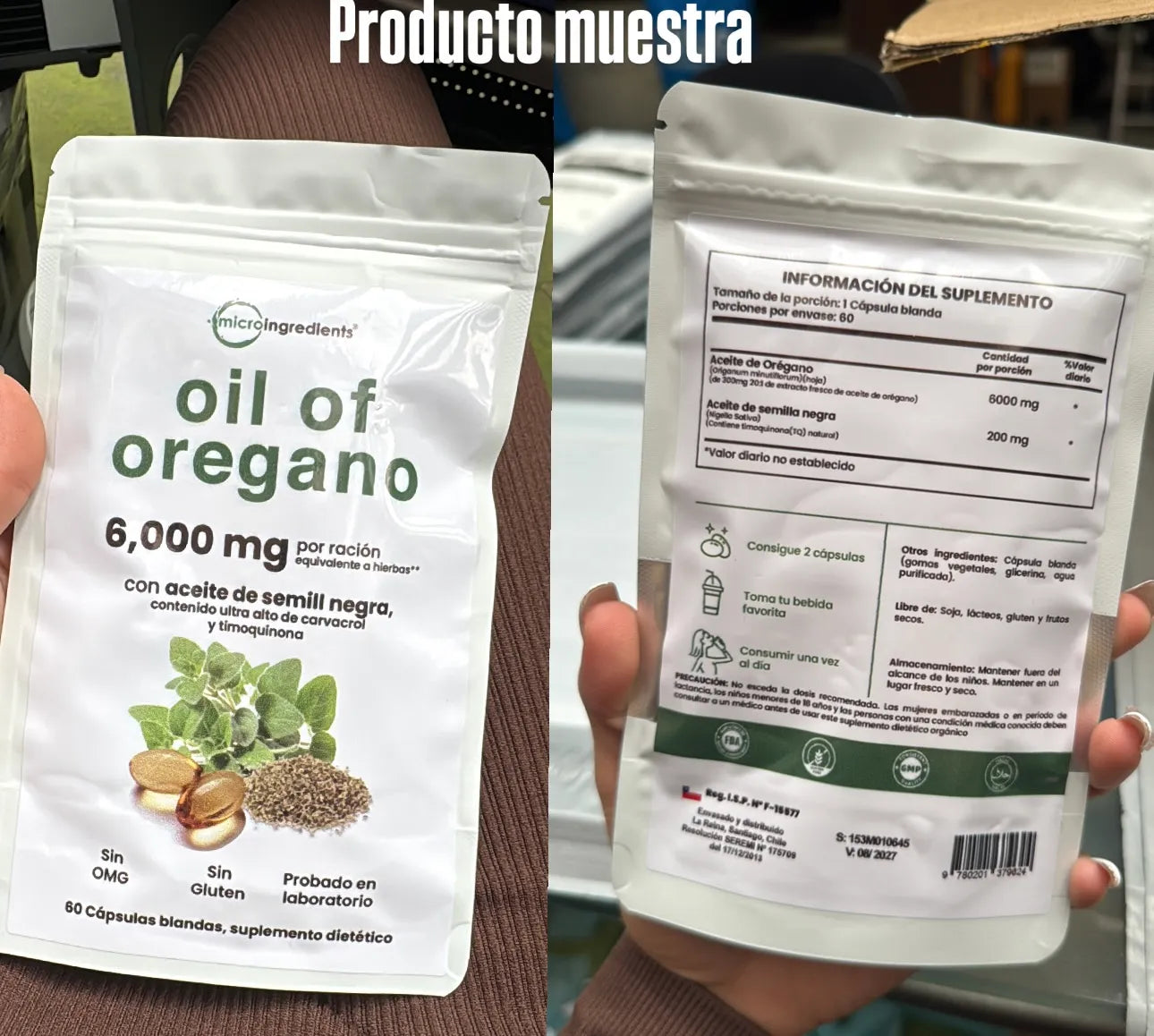 Aceite de Oregano
