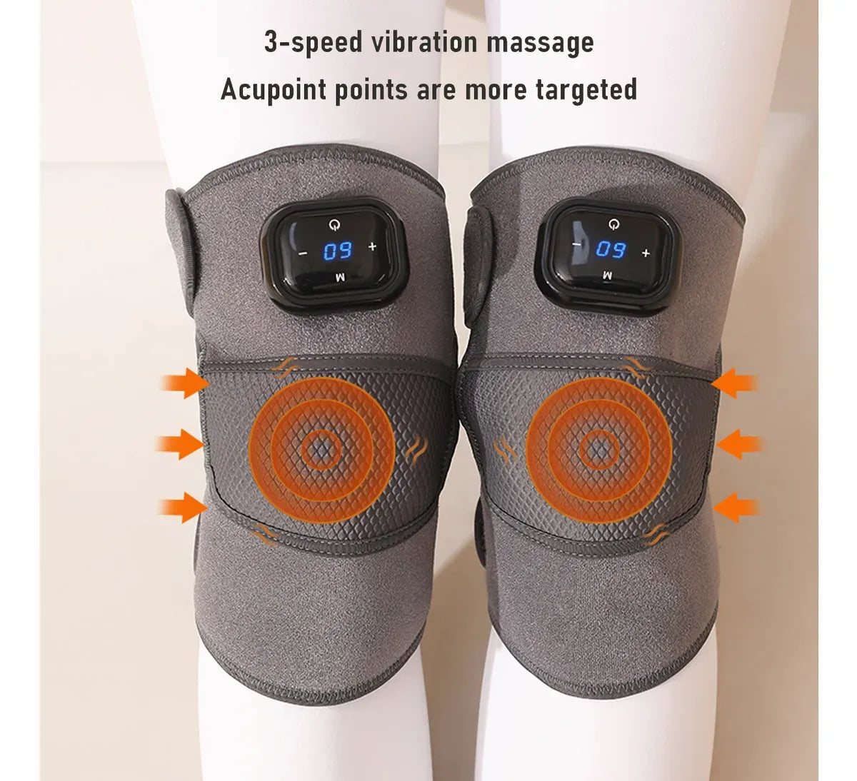 Rodillera Eléctrica Recargable 3 en 1